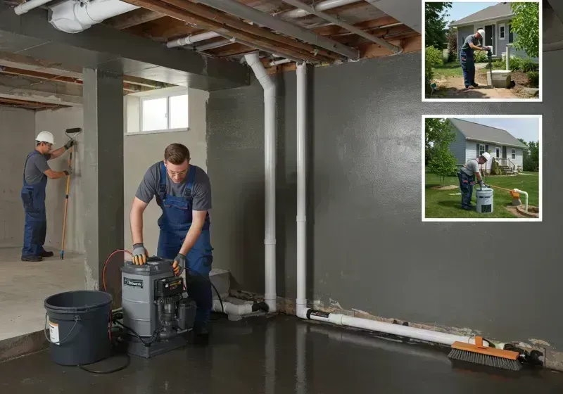 Basement Waterproofing and Flood Prevention process in Holden, MO